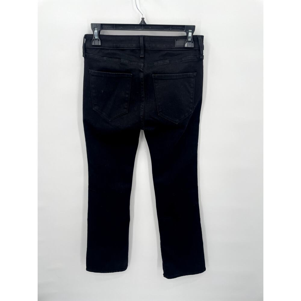 Abercrombie & Fitch Mid Rise Boot Jeans in Black // 4 short - Picture 4 of 6